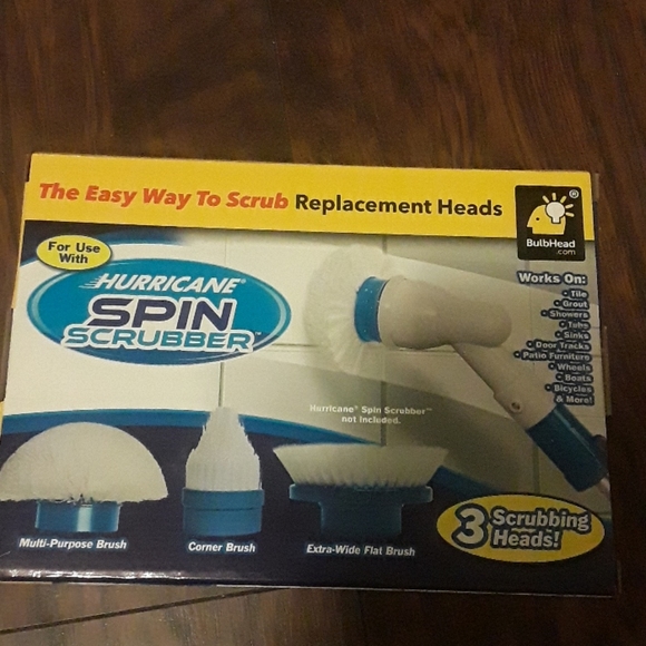 BulbHead Other - BulbHead Hurricane Spin scrubber Replacement Heads